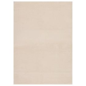 Shaggy Rug Beige 7'x9' Polyester