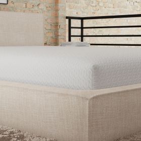 Snow Soft Circular Poly Knit with HEIQ Cooling Water Resistant Mattress Protector Twin