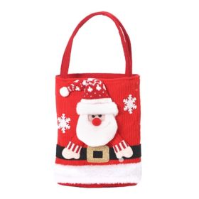 Christmas Decorations Gift Bag Kids Candy Tote Bag (Style: Santa Claus, Type: Christmas Supplies)