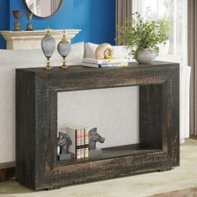 Console Table (Color: Grey)